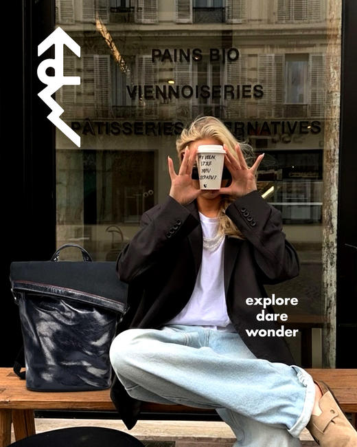 EdWxBA ⽪革帆布双肩背包 Bag 商品图14