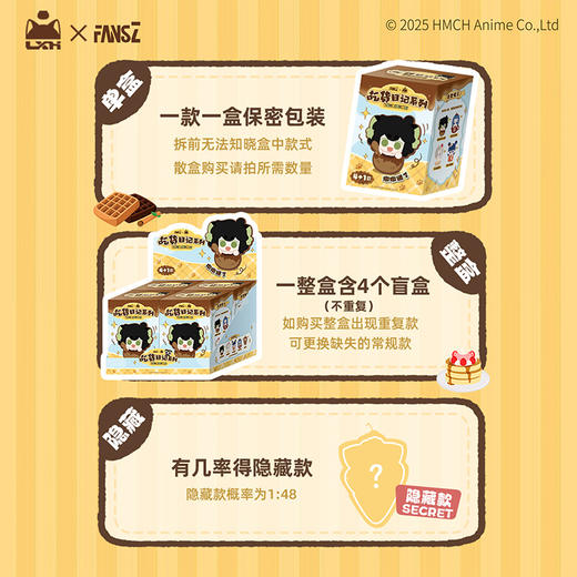 罗小黑吃货日记系列挂件盲盒-纪念日百货门店同款166593432 商品图3