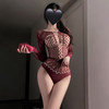 霏慕 辣妹风镂空提花连体网衣7565 情趣内衣性感诱惑 商品缩略图7