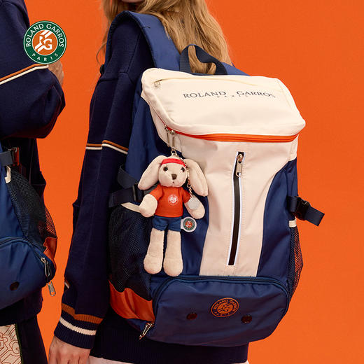 罗兰加洛斯法网吉祥物网球兔子挂饰公仔摆件毛绒挂件新年礼物 商品图3