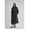 MAISON CECILE 两色|天丝羊毛抗皱垂感松弛廓形双排扣翻领长风衣 商品缩略图2
