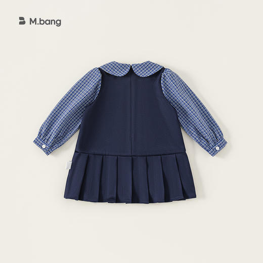 宥宝童装秋季连衣裙 潮流洋气学院风连衣裙 商品图8