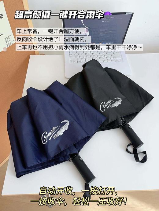 【韩国原单】Crocodile仿生荷叶晴雨两用伞 商品图2