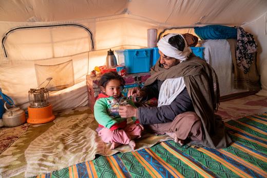 为阿富汗家庭提供一套家庭过冬帐篷套件 商品图2