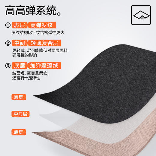 【高高弹加绒喇叭打底裤】森林棠25冬季新款女童显瘦显腿长加厚保暖喇叭裤82053245 商品图3