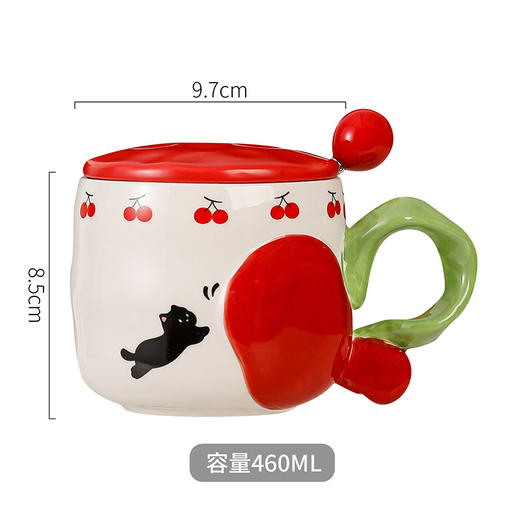 怪咖潮玩陶瓷可爱茶杯杯纪念日百货门店同款166744982 商品图4