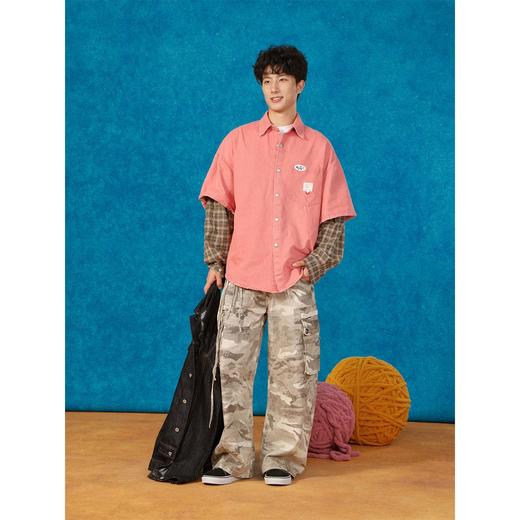 潮流假两件衬衫-纪念日百货门店同款165294781 商品图3