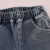 棉果果冬季新品女童复合绒保暖加厚加绒牛仔裤M422200425738 商品缩略图2