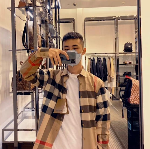 Burberry 巴宝莉男士经典款衬衫（M） 商品图1