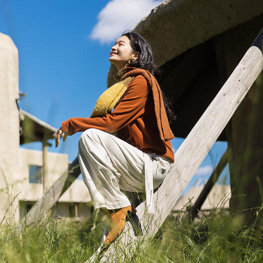 绽放女装JS129朵/绣线旅行感帅气小方头粗跟短靴秋冬新款百搭靴子 商品图3