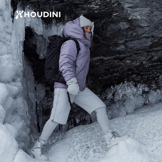 HOUDINI胡丁尼 Double Dunfri双倍邓菲女户外冬季保暖连帽棉服棉衣 820014 商品图10