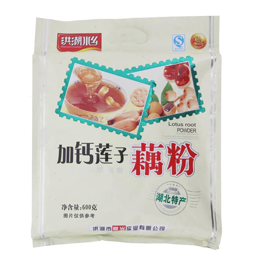 洪湖水乡加钙藕粉莲子600g(6921938101130) 商品图0