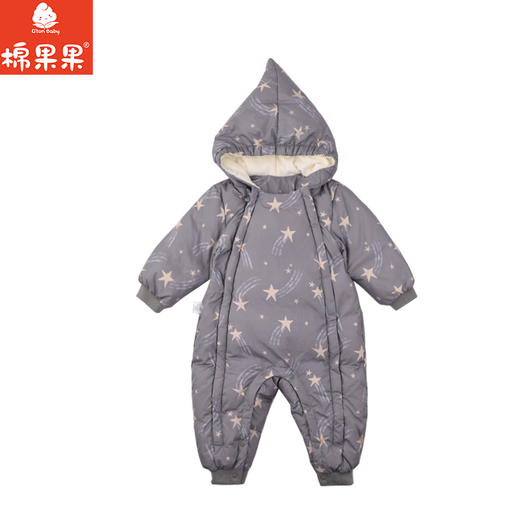 棉果果冬季新品女童可爱保暖加厚爬衣羽绒连体衣M402722925614 商品图0