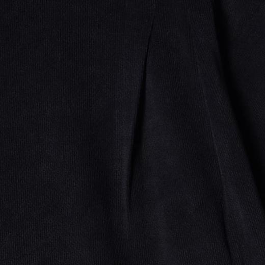 SDSA男士秋冬新款痞帅男装韩版纯色褶皱圆领针织卫衣宽松简约上衣 商品图2