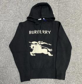 男款logo连帽针织毛衣007