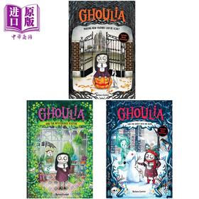 【中商原版】怪诞庄园的柯莉亚 3册 Ghoulia And The Ghost With No Name and the Mysterious Visitor 英文原版儿童侦探探险