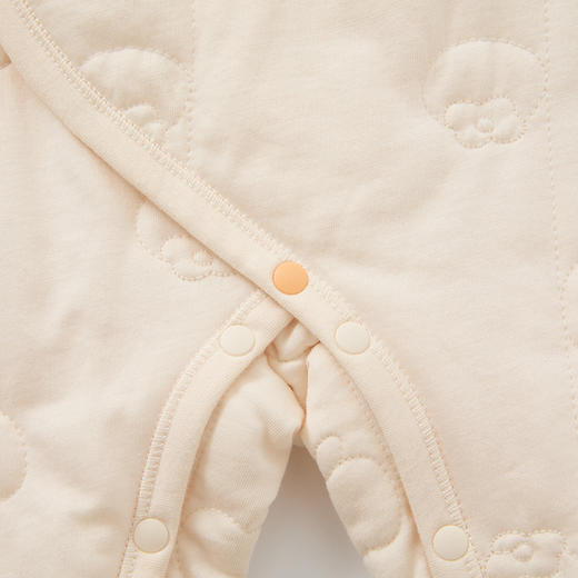 怡比事事平安长袖系带哈衣HY25WIN029米白（52#-59#） 商品图11