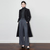 「高货wl」全新升级【铂金会员441/天猫599/差价158】(92931)洛诗琳复古双排扣中长款风衣2025秋季修身收腰系带外套 商品缩略图1