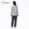 都市丽人睡衣男女可穿果粒绒睡衣家居服长袖长裤法兰绒套装LHH2P9 商品缩略图3