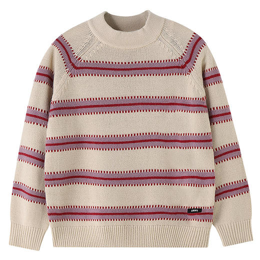 男女童中领长袖针织衫冬季新款安奈儿童装EM544644 商品图8