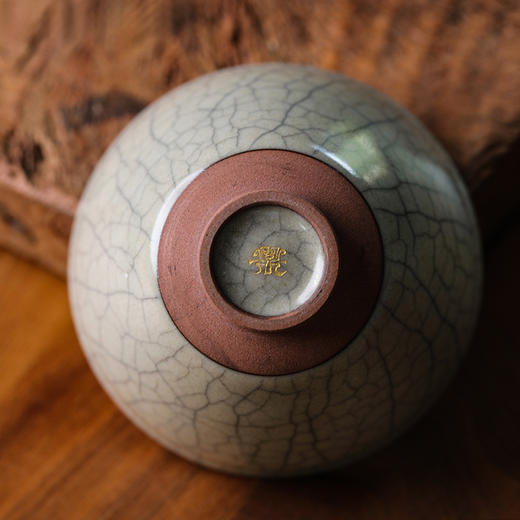 问鼎哥窑传世复刻款折口杯 商品图2