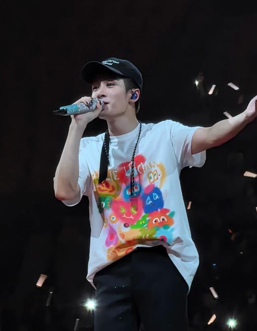 中性款印花短袖T恤 檀健次同款 商品图3