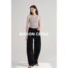 MAISON CECILE 四色/经典高腰牛仔弧形镰刀裤 商品缩略图2