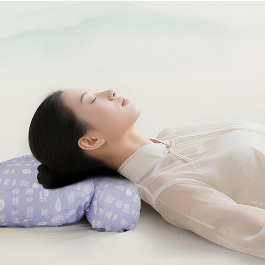 【赠合香珠重力眼罩1个】后辰 二合一护颈合香枕 翻身不压脸 商品图1