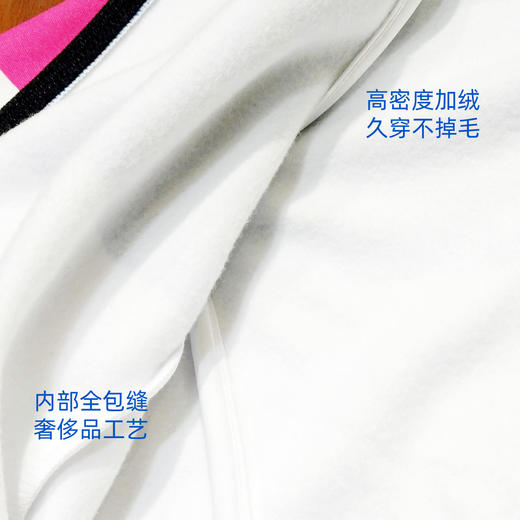 冠军男高密度透气保温加绒运动外套 商品图4