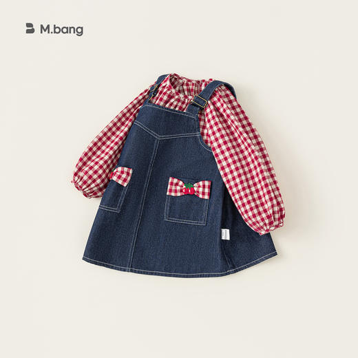 宥宝童装秋季连衣裙 潮流洋气学院风连衣裙 商品图9