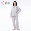 都市丽人睡衣海岛绒烂花女士家居服长袖长裤加厚夹棉套装LHH1N6 商品缩略图1