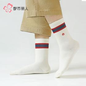 都市丽人袜子男士袜子精梳棉男袜子男士中筒袜FCHDF1