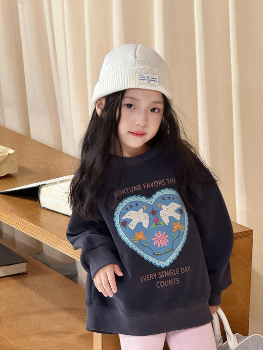 宸之昊童装儿童宝宝舒适云朵绒棉休闲韩版长袖T恤卡通打底衫★ 商品图2