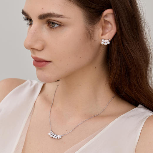 ARSIS｜流光系列 光影微笑项链 商品图2