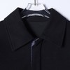 31013SDSA男士秋冬新款痞帅男装潮牌纯色按扣翻领卫衣压线设计简约时尚 商品缩略图2