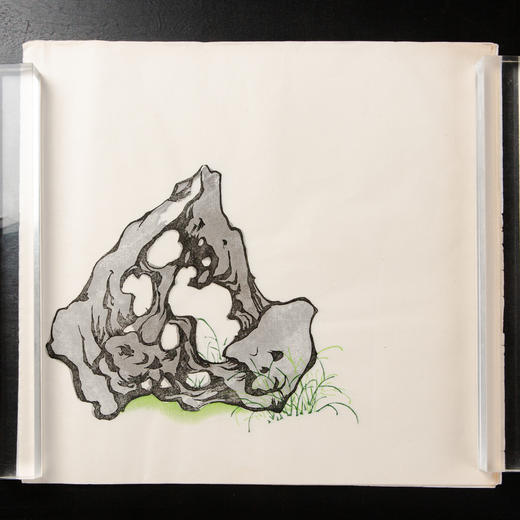 80年代木版水印十竹斋画谱单页 商品图10