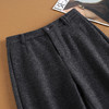 QYM 5281-Y毛呢阔腿裤妈妈装宽松休闲裤气质直筒裤 商品缩略图3