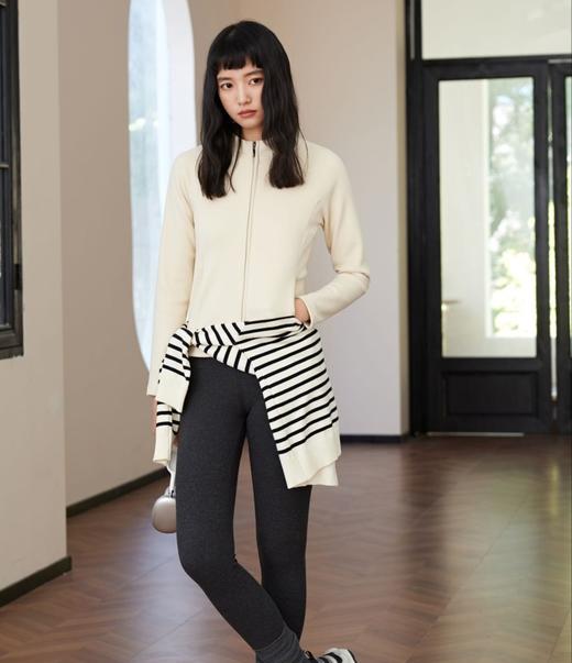 老米优品🎈3-5天发！【LU家同款】  石墨烯羊绒蛋白小外套 羊毛蚕丝蛋白混纺面料，石墨烯黑科技，红外线升温，兼具保暖与舒适 商品图0