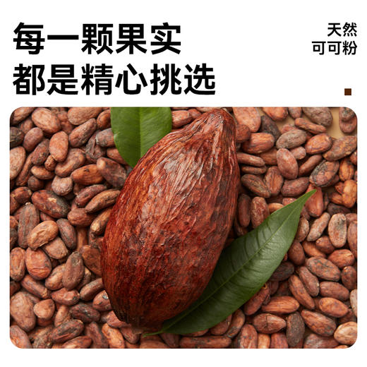 兴科天然未碱化可可粉袋装/糕点烘焙热巧克力粉冲饮 商品图2