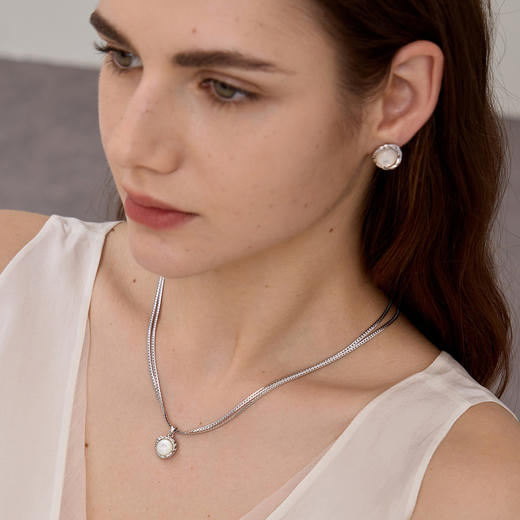 ARSIS 丨 流光系列 白月光蛇骨链 商品图3