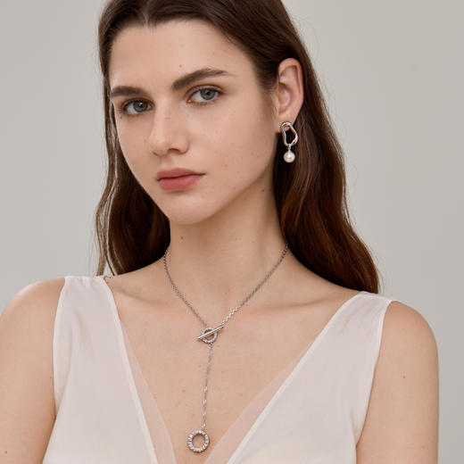 ARSIS｜流光系列 星陨星环项链 商品图6