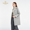 乔万尼2025秋新品通勤挺括有型H型宽松中长款风衣ED3A269 商品缩略图2