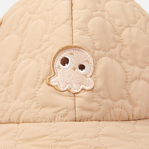 【商场同款】巴拉巴拉婴童帽子宝宝护耳帽保暖小章鱼刺绣时尚清新 商品图3