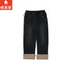 棉果果冬季新品女童牛仔抓绒保暖抓绒牛仔裤M422200425742 商品缩略图1