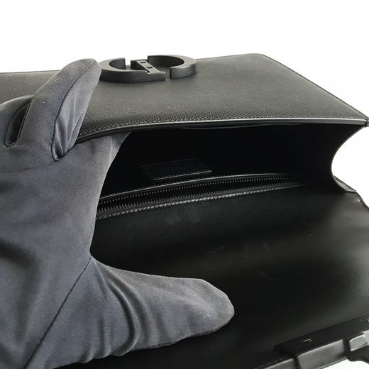 【98新未使用】Dior迪奥中号so black磨砂黑蒙田30单肩包300925TB17 现售价：8700 商品图8