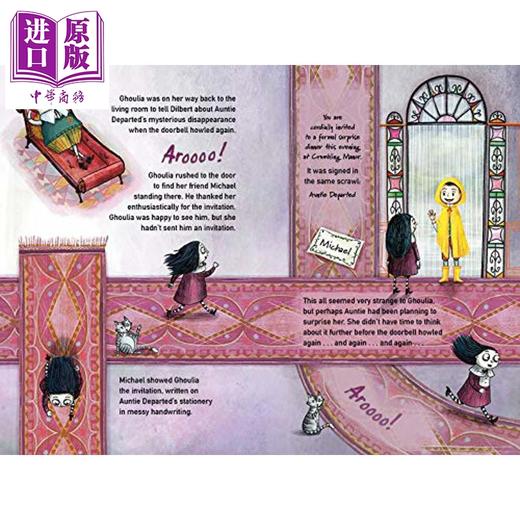 【中商原版】怪诞庄园的柯莉亚 3册 Ghoulia And The Ghost With No Name and the Mysterious Visitor 英文原版儿童侦探探险 商品图1