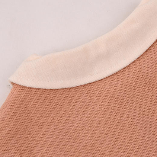 棉果果冬季新品女童复合奥利绒保暖加绒翻领加绒卫衣M422180425727 商品图5