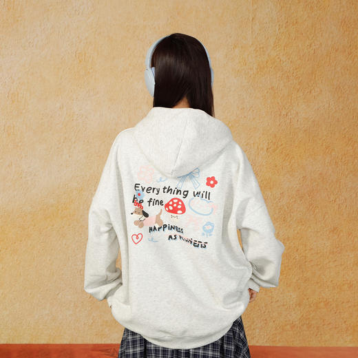 可爱刺绣连帽卫衣女纪念日百货门店同款166643840 商品图2