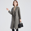 TC 2155115气质双面呢大衣羊毛韩系慵懒宽松大码毛呢外套 商品缩略图1