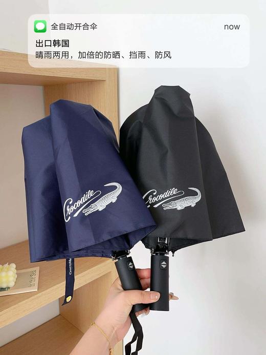 【韩国原单】Crocodile仿生荷叶晴雨两用伞 商品图3
